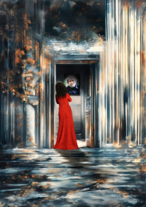 Jednak dialog na granicy Światów bliskich sobie Dusz jest możliwy, zwłaszcza jeśli – jak przekazuje stamtąd Marek Rymuszko – opanują one umiejętność korzystania z kanałów transmisji. Graf. Adam Kot