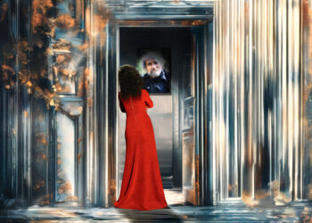 Jednak dialog na granicy Światów bliskich sobie Dusz jest możliwy, zwłaszcza jeśli – jak przekazuje stamtąd Marek Rymuszko – opanują one umiejętność korzystania z kanałów transmisji. Graf. Adam Kot