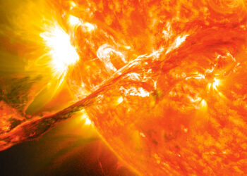 Koronalny wyrzut masy. NASA Goddard Space Flight Center. Domena publiczna