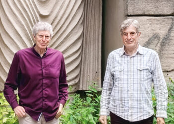 Arkady Radosław Fiedler i Marek Fiedler. Fot. Marek Żelkowski