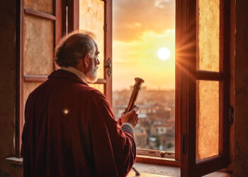 Galileusz. Graf. Igor Witkowski/AI