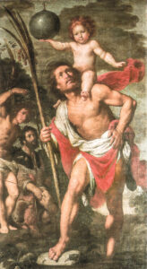 Św. Krzysztof pędzla Bernardo Strozzi, Fot. Wikipedia.org
