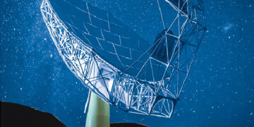 MeerKAT telescope. Źródło: YouTube, New SciTech