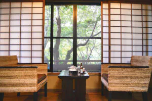 Wnętrze apartamentu w ryokanie, Kurokawa Onsen. Fot. Agnieszka Binek