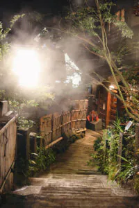 Dojście do onsenu, Kurokawa Onsen. Fot. Agnieszka Binek